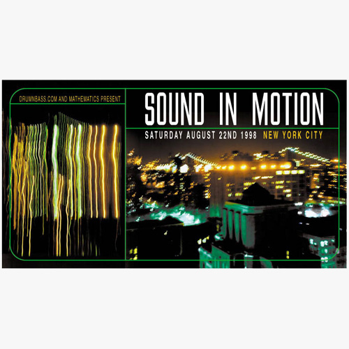 Sound In Motion Flyer - Photography & Design.
